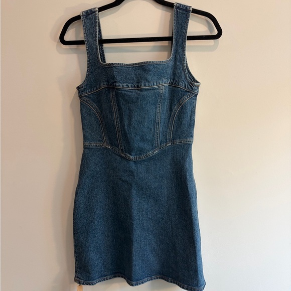 Reformation Davies Bustier Denim Dress - Picture 5 of 10